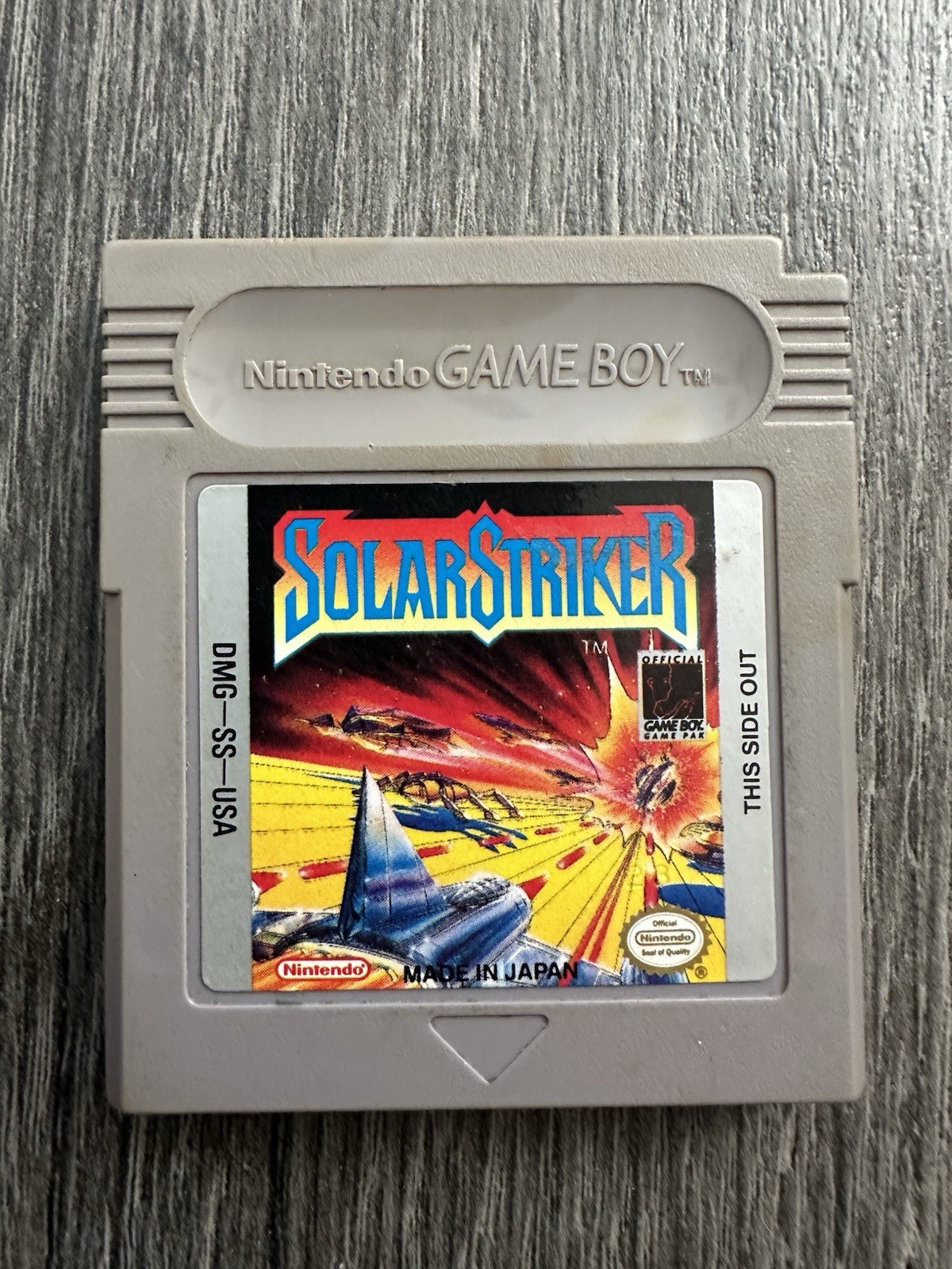SolarStriker (Nintendo Game Boy, 1990)
