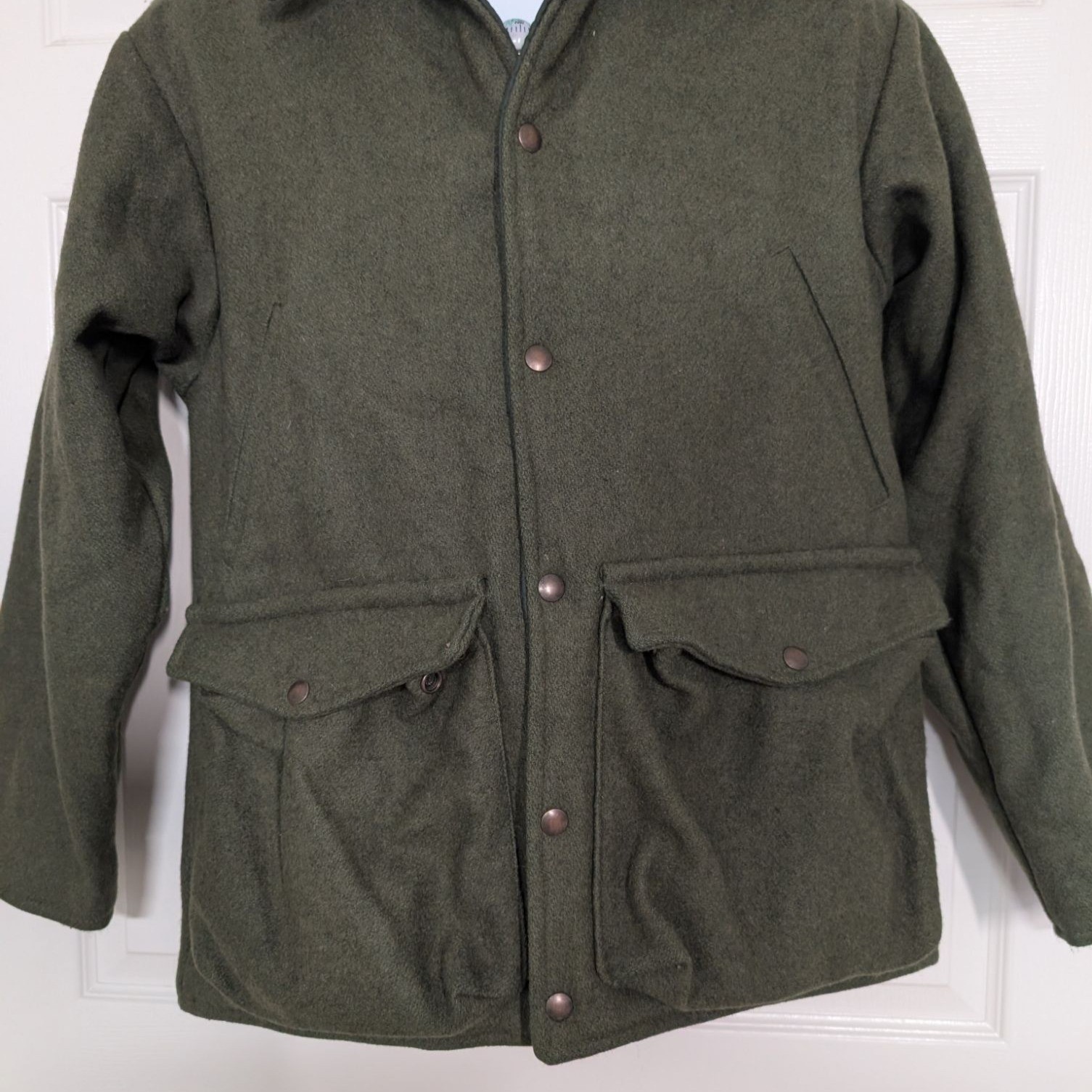 Codet Reversible Jacket Mens Size Medium Green Or… - image 3
