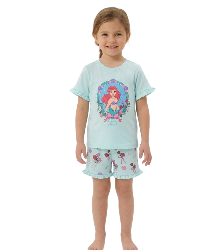 DISNEY PRINCESS Ariel Shortie Pyjama Set | eBay Australia