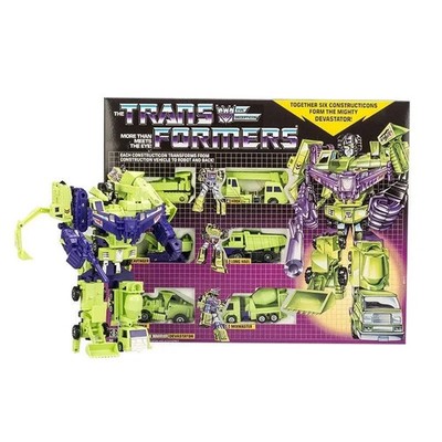 Transformers G1 Devastator Reissue MISB Improved Version - BRANDNEU & OVP!!