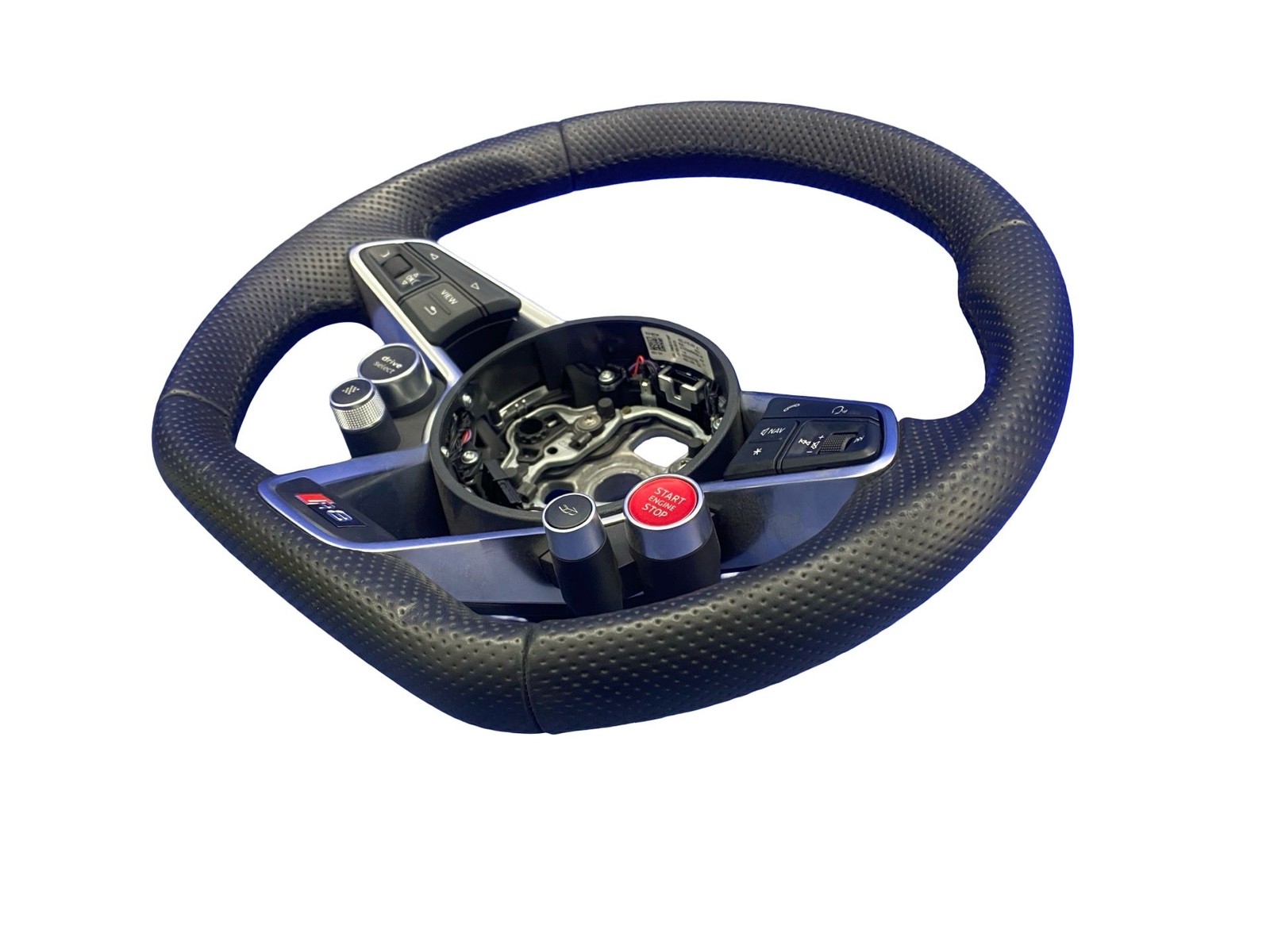 2021 Audi R8 FRONT LEFT DRIVER PERFORMANCE SPORT STEERING WHEEL BLACK 4S0419091E