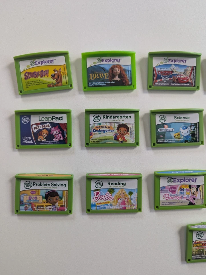Leap Frog Leadpad 2,3, Ultra  Cartridges Lot 19 Total - Image 3 of 4