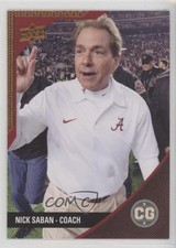 2014 Upper Deck Conference Greats Copper Nick Saban #7 s1i