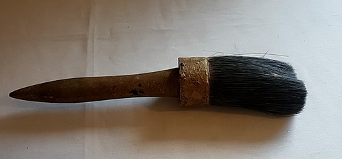 Vintage Wooster Paint Brush SF 80202633871 round horsehair 1 2/2?? USA 11 INCH
