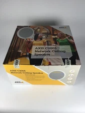 Axis C2005 Network Ceiling Speaker White Factory Sealed *