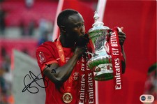 NABY KEITA SIGNED LIVERPOOL FC FA CUP WIN 12X8 PHOTO (ACG CERT AG18754)