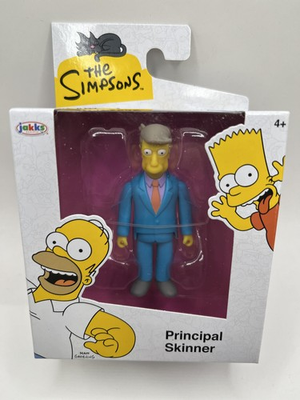 #ad Principal Skinner The Simpsons Jakks Pacific Action Figure 2.5” $11.99