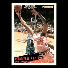 Harold Ellis #98 1994-95 Fleer Los Angeles Clippers Basketball Card NBA