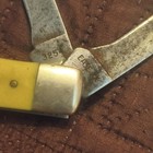 Case 3254 Yellow Plastic Handle 2-Blade Trapper Pocketknife, Cv Blade — photo 2