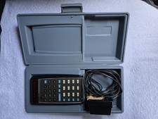 Vintage HP 35 Handheld Pocket Scientific Calculator Charger And Hard Case