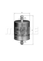 Mahle Kraftstofffilter FüR BMW Motorcycles Cagiva Motorcycles