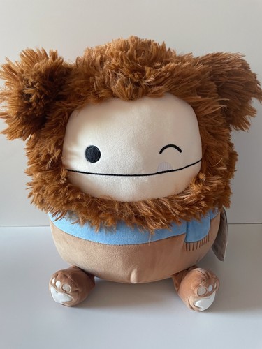Squishmallows Scarf Benny the Winking Bigfoot Plush 12 Inches - New With Tags (A - Picture 1 of 4