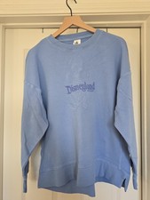 Disneyland Mickey Mouse Pullover Sweater - Light Blue Choose your size  New 