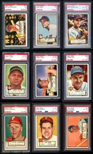 1952 Topps Baseball All-PSA Almost Complete Set 5 - EX 6189808 (376 / 407 cards)
