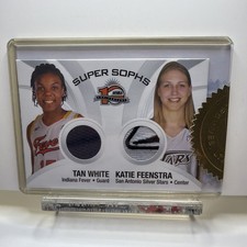 2006 WNBA Case Topper Super Sophs Tan White Katie Feenstra #CT1