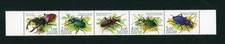 Russie Michel numéro 1100 - 1104 MNH série de 5 bandes Coccinelle