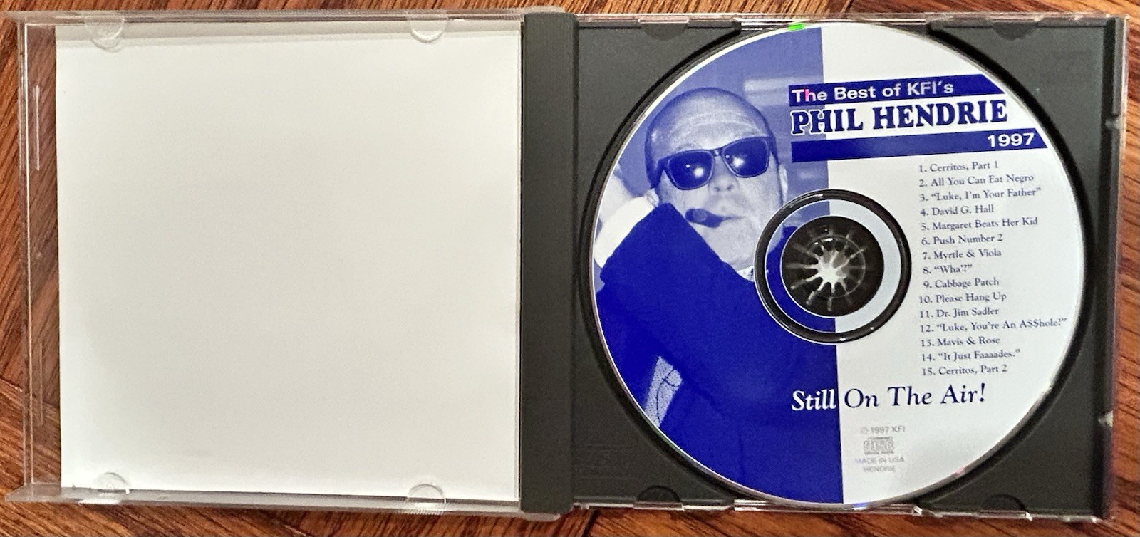 2 Classic Phil Hendrie Comedy CDs — “Still on the Air!” & “Communism Is Neat!”