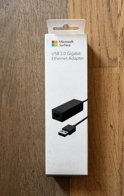 Microsoft Surface USB 3.0 auf Gigabit Ethernet (RJ-45) Adapter schwarz 1821