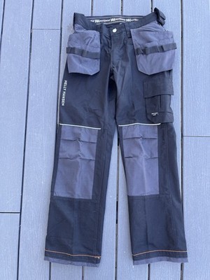 Helly Hansen Workwear Men's Chelsea Construction Pants Gray/Black Size W34xL34