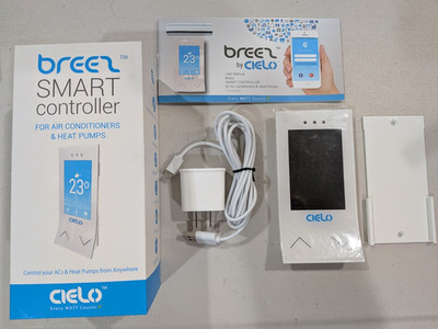 Cielo Breez Wifi Smart Controller for AC and Heat Pumps (OPEN BOX)
