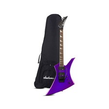 Pacchetto chitarra Jackson X Series Kelly KEX Deep Purple metallizzata e borsa gig nera