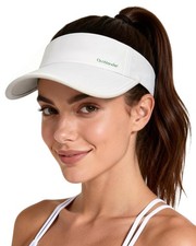 Sun Visor Hats for Women Men - Wide Brim Quick Dry Adjustable Hat One Size