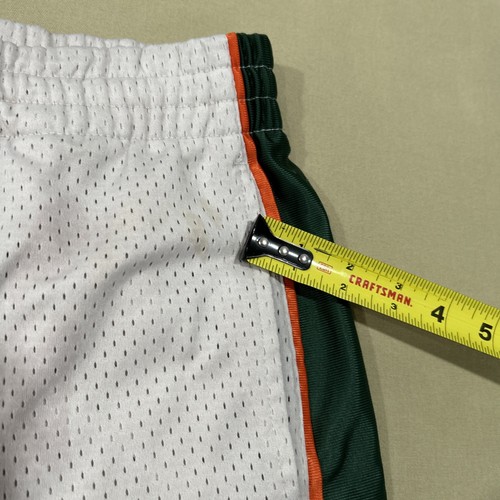 Miami Hurricanes Shorts Team Basketball Shorts Mens Small Colosseum - Picture 10 of 14