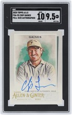 Chip Gaines Signed 2020 Topps Allen & Ginter #FSA-CG SGC Rated 9.5/10 Card