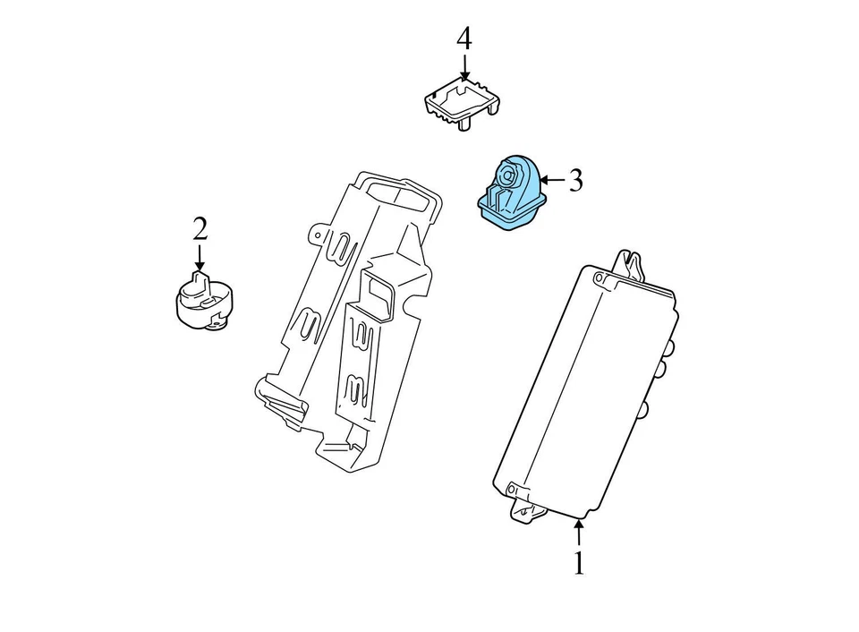 BMW 750LI 2009-2015 - Ventilador de refrigeración eléctrico hoja 8509743 Foto 3 de 4