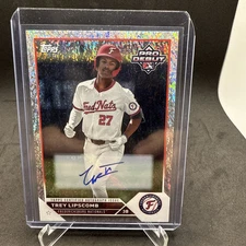 2023 Topps Pro Debut TREY LIPSCOMB Holofoil #/199 Auto Autograph