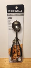 Farberware NEW Cookie Scoop Dishwasher Safe SS Head Comfort Grip FREE SHIPPING 