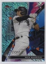 2021 Topps Finest Aqua Shimmer Refractor 67/175 Nick Madrigal #14 wo3