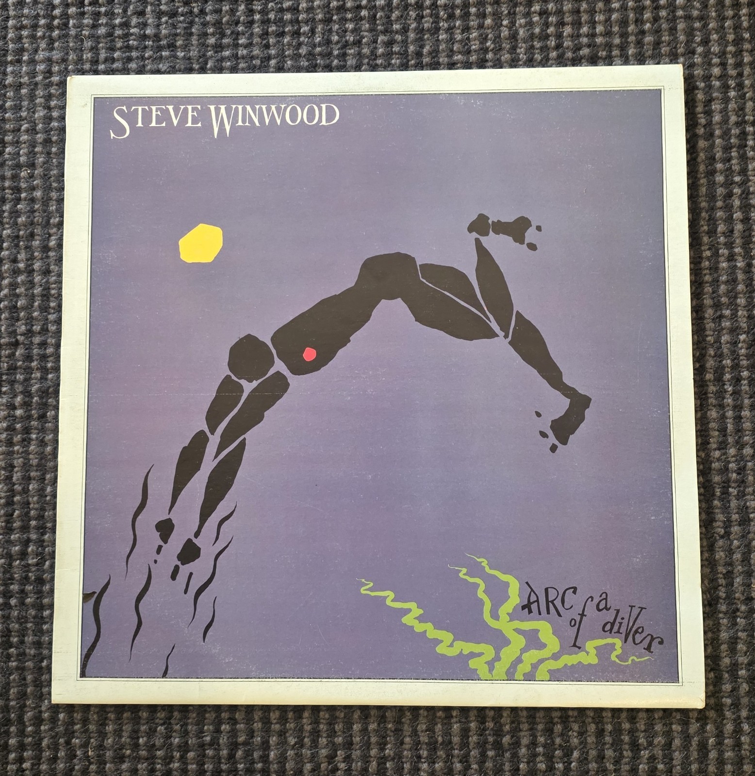 Steve Windwood  - Arc of a Diver - 1980 Vinyl LP Record with