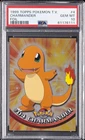 1999 TOPPS POKEMON TV FOIL #4 CHARMANDER PSA 10