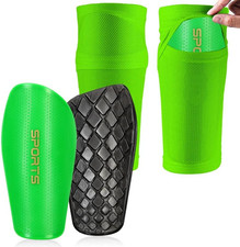 Fußball Schienbeinschoner Einschließlich Strumpf Mit Einstecktasche Und Anti-Rau