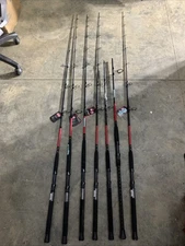 Lot Of 7 Penn Fierce IV Fishing Rods (BROKEN / FOR PARTS)