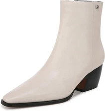 Franco Sarto Womens Vivian Pointed Toe Ankle Boots NW/OB