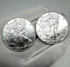 Lot of 2 x 2019 American Silver Eagles 1 oz .999 Fine Silver Coins