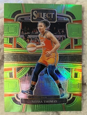 2024 Panini WNBA Select Alyssa Thomas Mercury #2 Lime Green Concourse /75🔥
