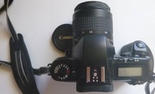 Canon EOS Rebel X S SLR film camera with lens CANON ZOOM EF 35-80mm 1:4-5.6 III.