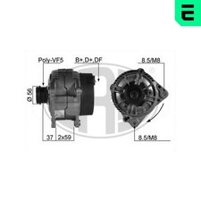 ERA Lichtmaschine Generator Lima 210097A 14V für VW PASSAT B5 3B2 Variant 3B5 B3