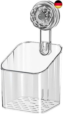 Namvo Dusch-Saugnapf-Duschkorb ohne Bohren, Dusch-Toilettenartikel-Caddy,