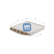 Innenraumfilter UFI 53.418.00 Filtereinsatz für VOLVO S60 1 384 S80 184 XC90 275