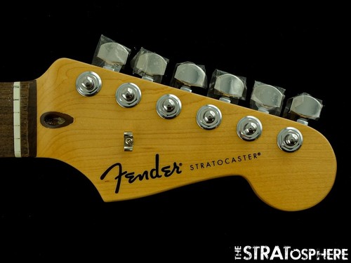 Fender Standard Stratocaster Strat NECK + TUNERS, Modern "C", Indian Laurel.
