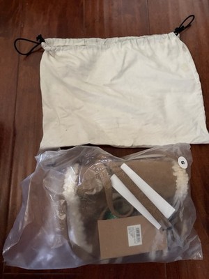 UGG X Telfar Shopping Bag Small Chestnut in Shearling for sale