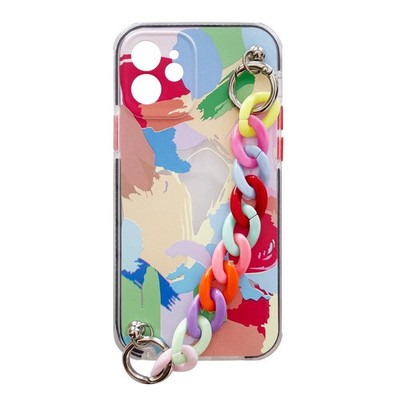 HURTEL COLOR CHAIN     CASE HÜLLE MIT KETTE FÜR SAMSUNG GALAXY A72 4G