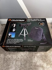 Celestron- 70mm Travel Scope - Portable Refractor Telescope - Fully-Coated Glass