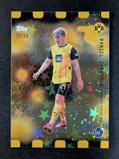2025-26 Focus Borussia Dortmund DANIEL SVENSSON 15//50 RC Gold BVB Starry Nights