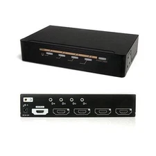StarTech 4 Port HDMI 1.3 Video Splitter w/ Audio - 1 x Mini-phone Stereo Audio