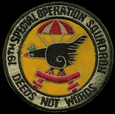 USAF 19th Special Operations Squadron Vietnam Patch S-8